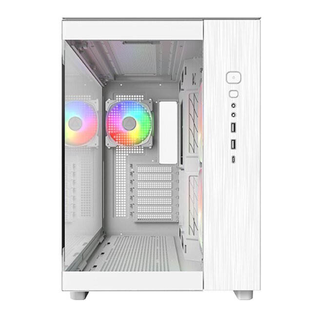 Montech King 65 Pro white PC Case - Vektra Computers LLC Montech King 65 Pro white PC Case - Vektra Computers LLC